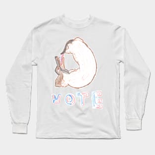 Vote by nonsensepassword Long Sleeve T-Shirt